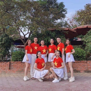 Sỉ-Áo cờ đỏ sao vàng-nhận đặt hàng giá rẻ