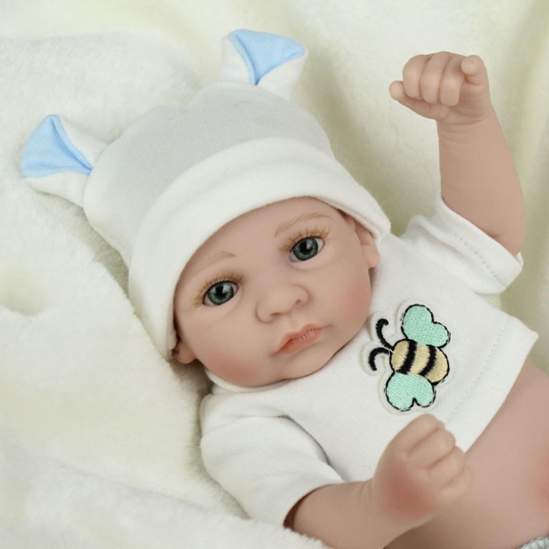 Búp Bê Sơ Sinh Silicone Handmade Giống Thật Dành Cho Trẻ Sơ Sinh