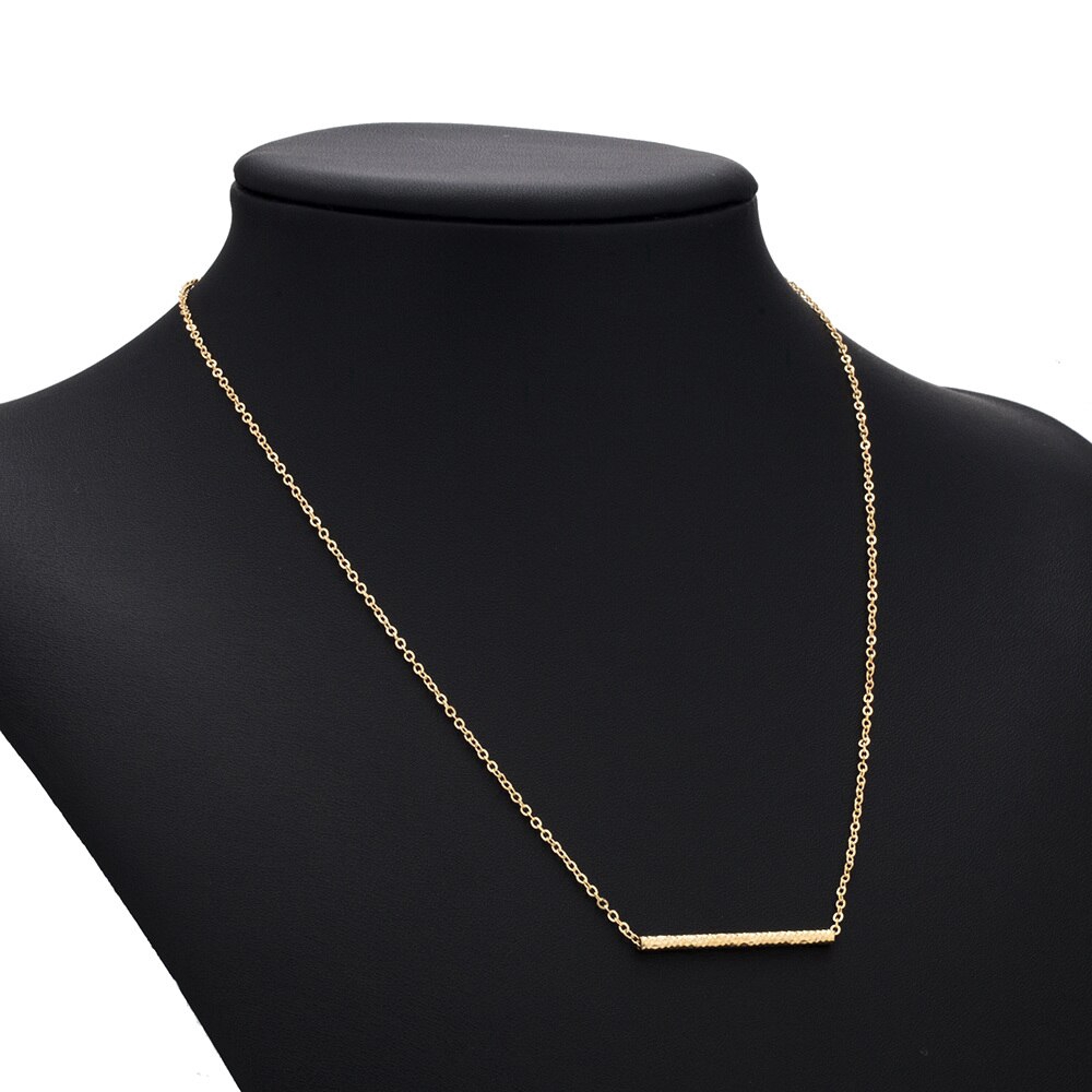 Dây Chuyền Mặt Thanh Gỗ Thời Trang Nữ