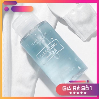 Nước tẩy trang Cleansing Waterlàm sạch sâu MayCreate nắp trắng- 300ml 