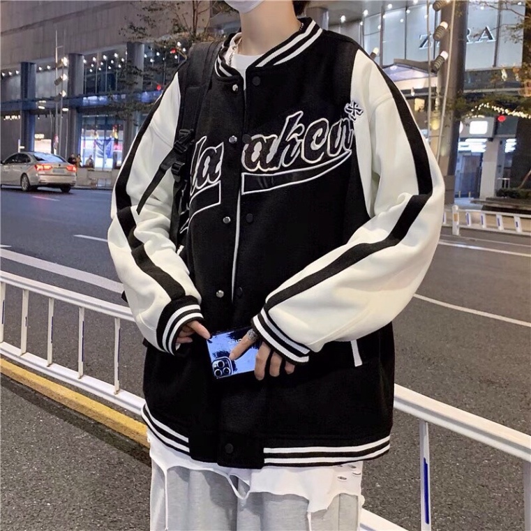 [FREE SHIP] [ ẢNH THẬT + VIDEO ] Áo Bomber Jacket Nam Nữ 2 lớp Form To Local Brand Blackair 2021 | BigBuy360 - bigbuy360.vn