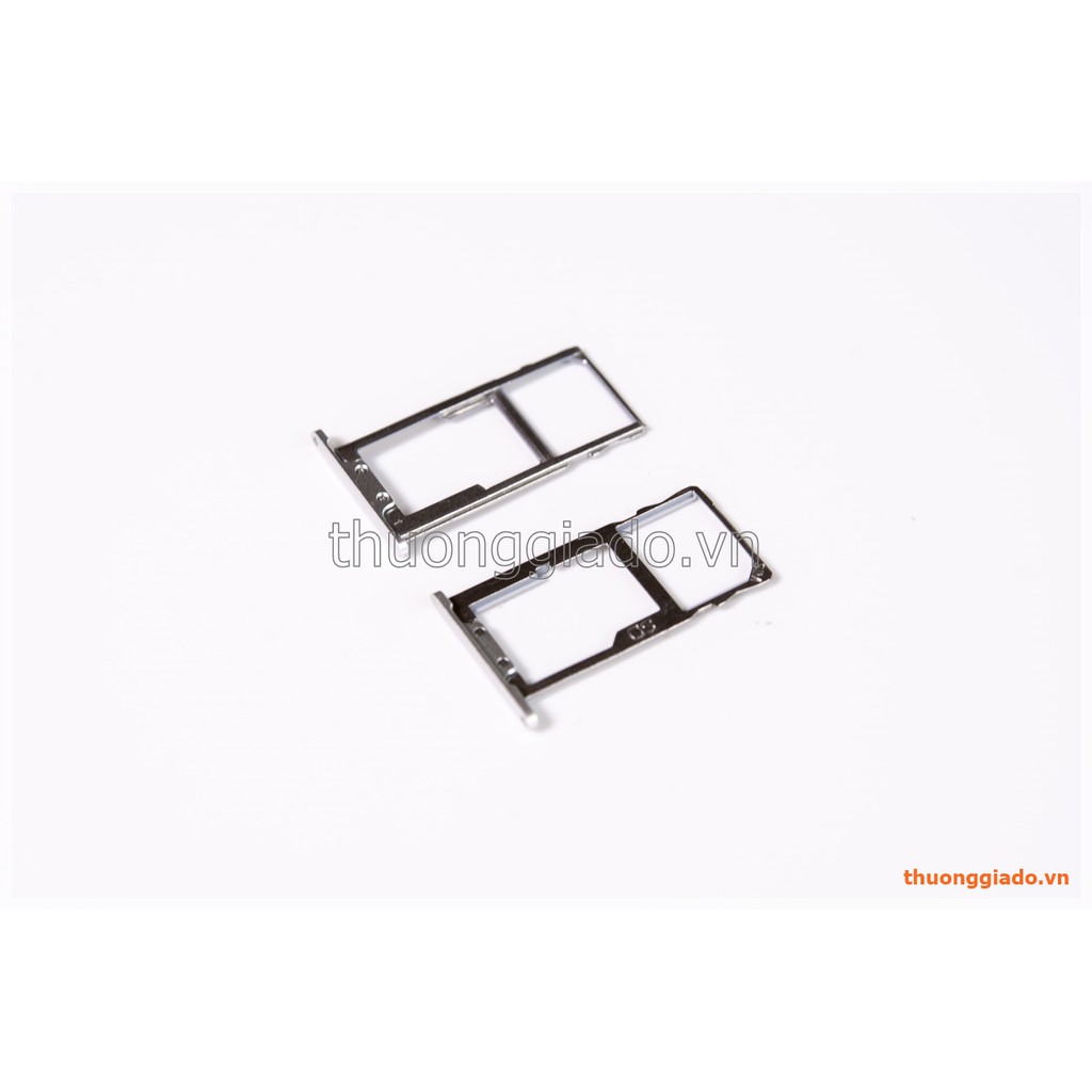 Khay sim &amp; thẻ nhớ BlackBerry KeyOne màu bạc (sim tray and sd card stray)