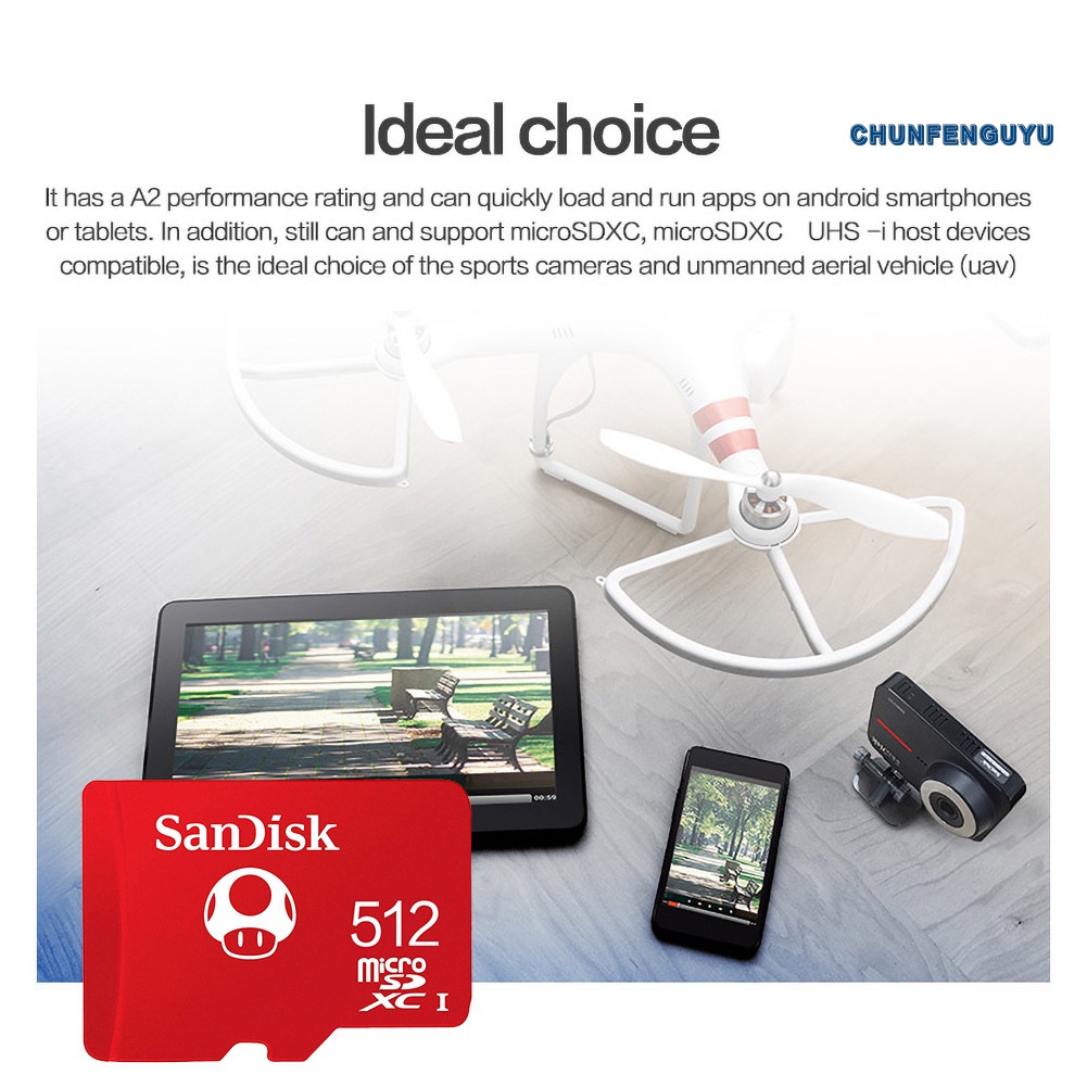 ♓Đầu Đọc Thẻ Nhớ Micro-SD / TF Tốc Độ Cao Chunfenguyu | BigBuy360 - bigbuy360.vn
