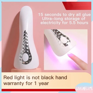 Đèn hong khô sơn móng tay mini 18W có thể sạc lại