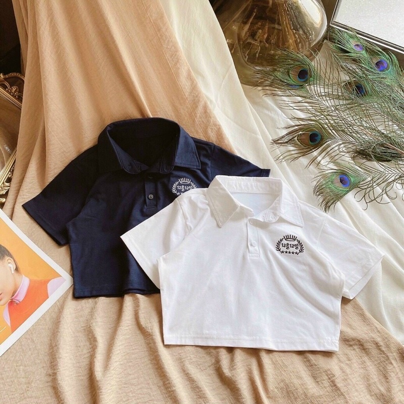 ÁO CROTOP CỔ POLO TH
