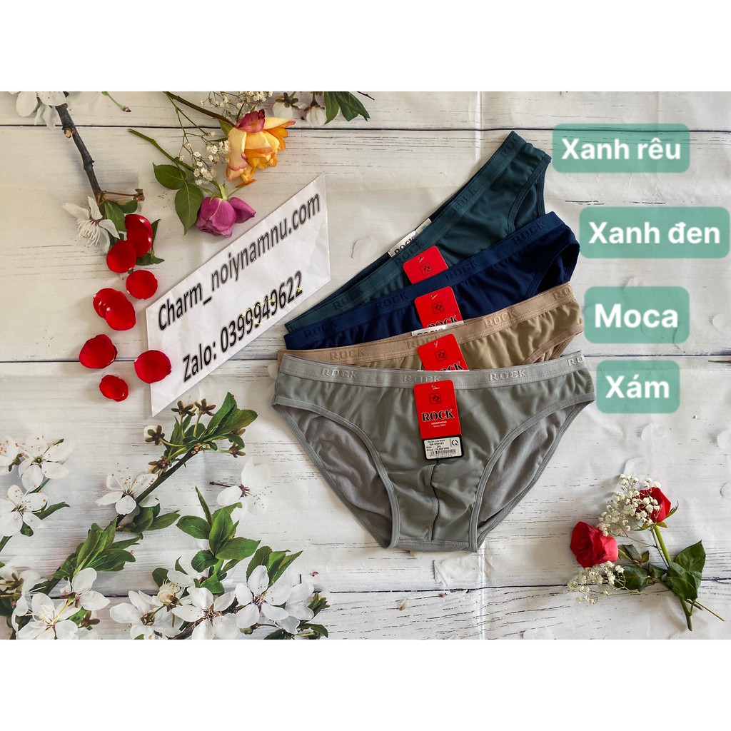 Quần lót nam rock QA423 cotton phối lưới cao cấp