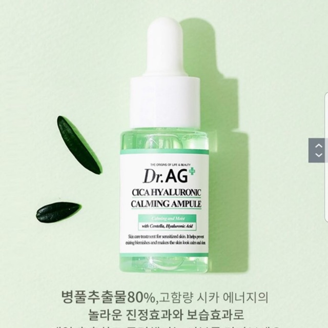 Tinh chất Dr.ag Cica hyaluronic calming Ampule