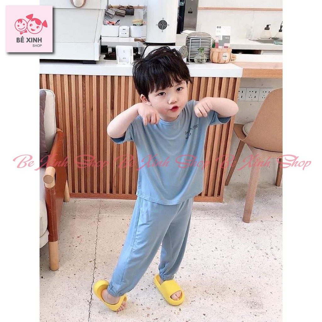 Quần áo trẻ em bộ đồ ngủ ALIBABA PIJAMA mùa hè cho bé trai gái [Đồ Hot] đồ bộ cho bé trai bé gái trẻ em mặc nhà alibaba