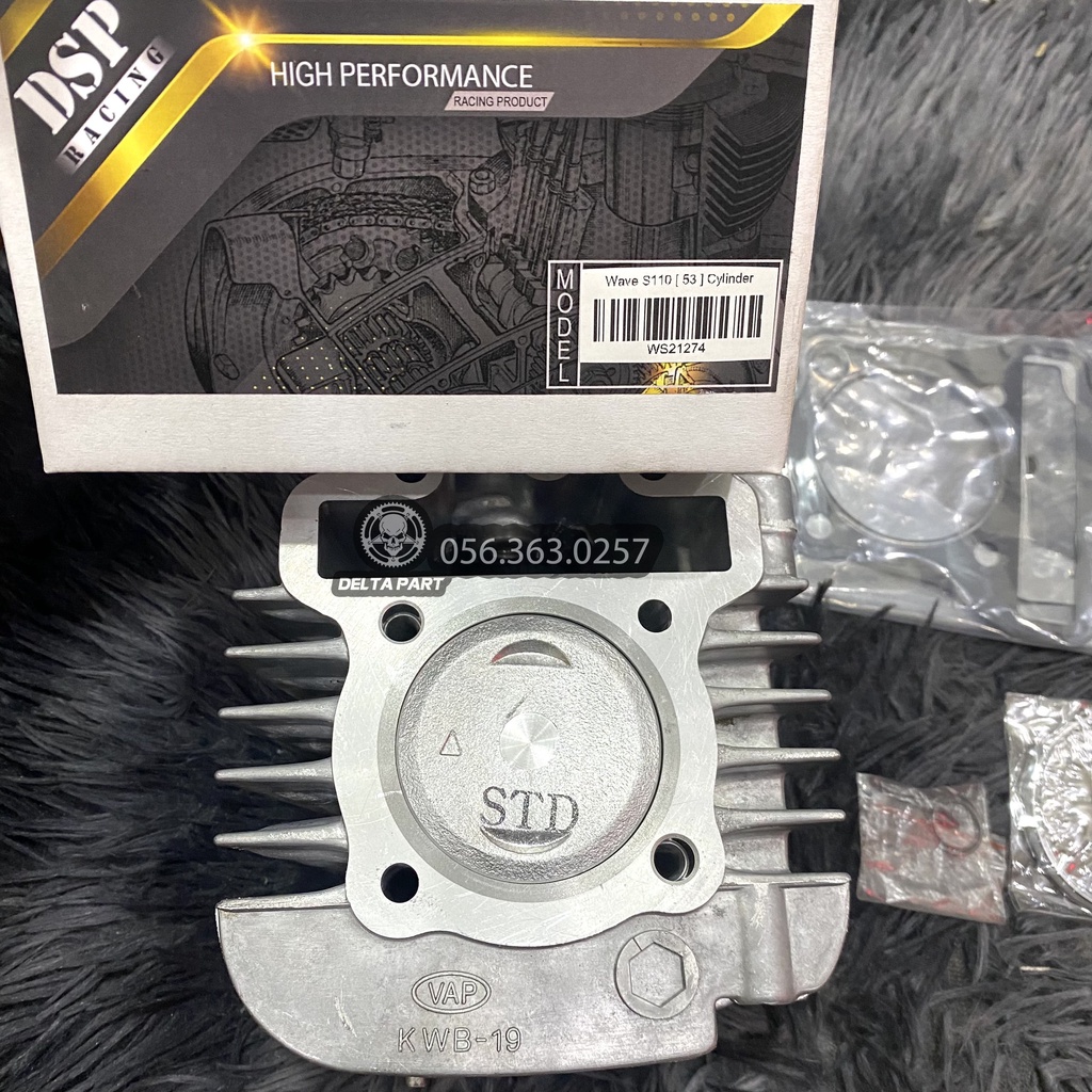 Lòng Wave A 110, S110 RSX Blade 53 Chính hãng DSP KO MÓC LÓC GIỮA