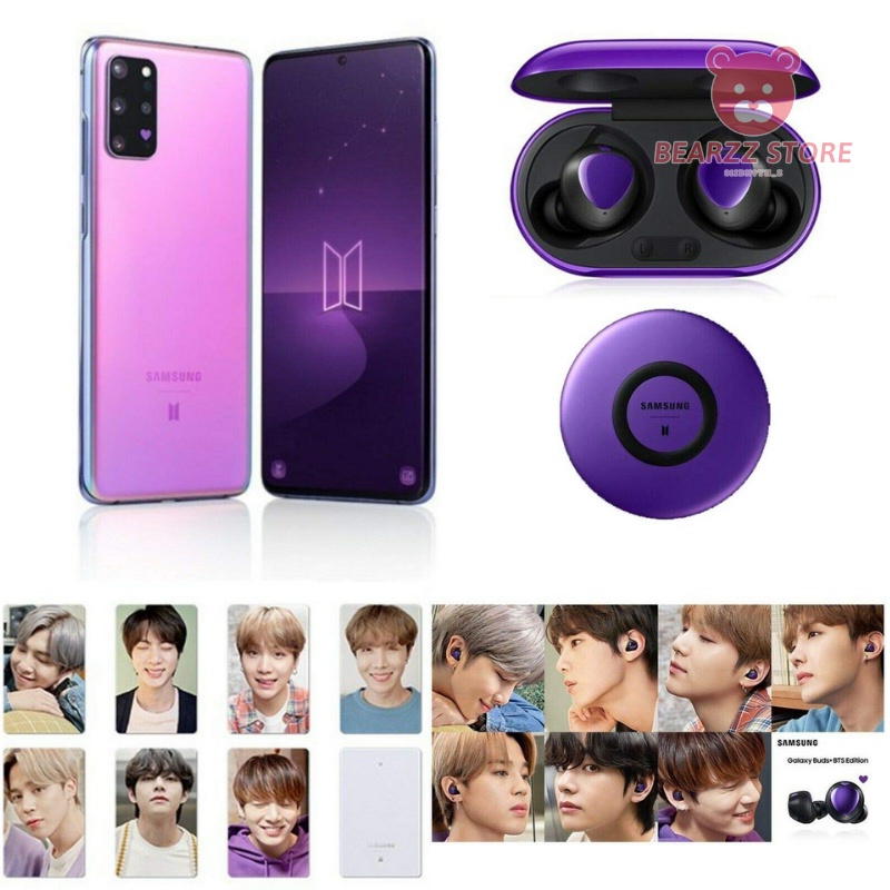 Tai Nghe Samsung BUDS+ Phiên Bản 2021 Chủ Đề Nhóm Nhạc BTS - Tai nghe Blue