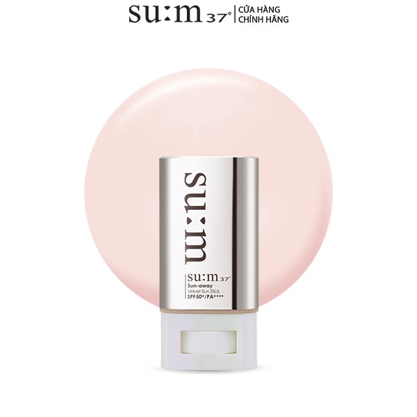 Chống nắng dạng thỏi dưỡng trắng cải thiện nếp nhăn Su:m37 Sun-away Velvet Sun Stick SPF50+/PA++++ 18g