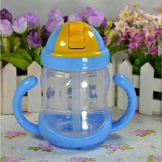 BÌNH TẬP UỐNG NƯỚC AIKO CHỐNG RÒ 280ML cho bé _Shop_Super_Sale  (28)