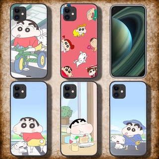 Ốp điện thoại TPU mềm in hình shin chan cho Samsung A5 A6 2018 A7 A8 Plus 2018 A9 A01 EU A02S