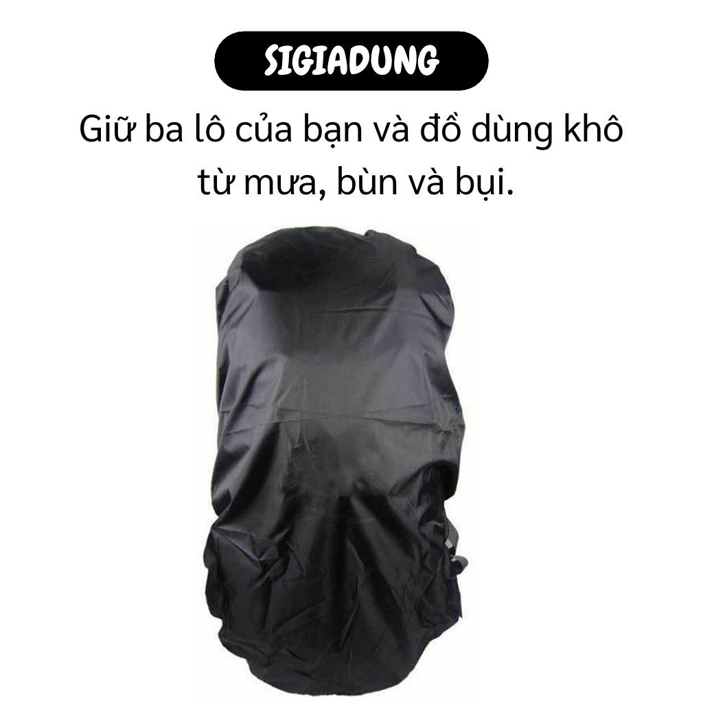 [SGD] Túi Bọc Balo - Áo Trùm Balo Đi Mưa Chống Thấm Nước Siêu Bền, Size 45-50L 4610