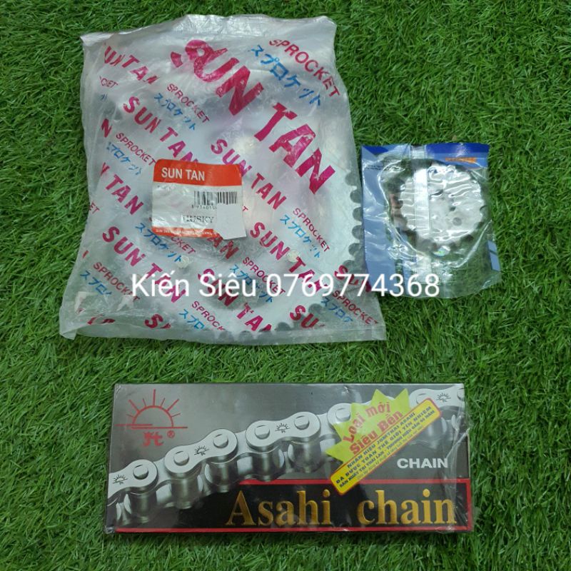 Nhông sên dĩa Husky 125, nhông xích Husky 125