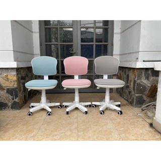 Ghế xoay nhập khẩu khung trắng mẫu mới siêu xinh
