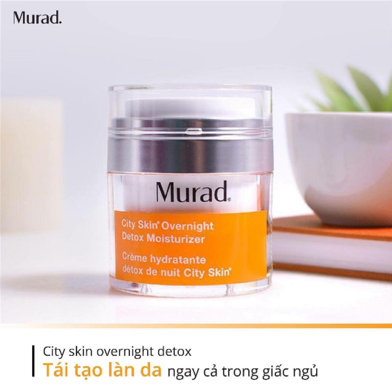 KEM DƯỠNG DETOX TỪ TẾ BÀO GỐC MURAD  CITY SKIN OVERNIGHT