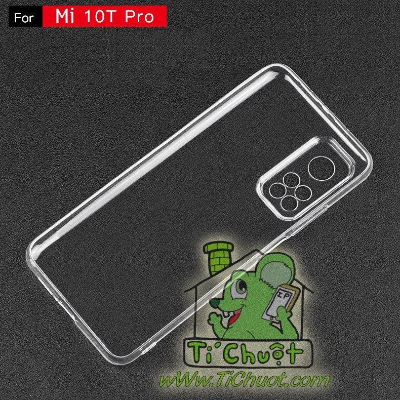 Ốp lưng Xiaomi Mi 10T Pro 5G Silicon Dẻo Trong Suốt