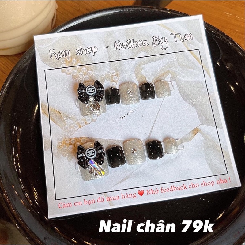 Móng chân giả thiết kế KEMSHOP