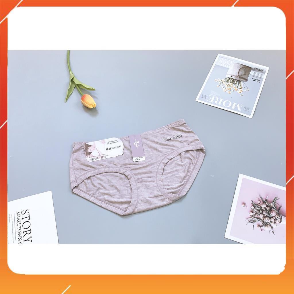 Quần lót nữ cotton thô cao cấp kháng khuẩn thấm hút mồ hôi siêu mát tag Voronin Q2203