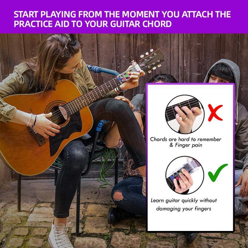 1 Dụng Cụ Hỗ Trợ Tập Luyện Đàn Guitar One-Key Cho Người Lớn Và Trẻ Em