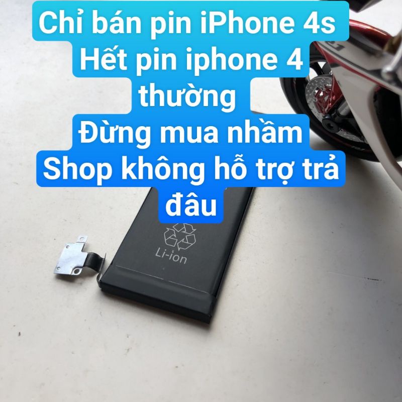 Pin iphone 4s ip4s dung lượng chuẩn
