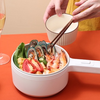 Nồi Hấp Điện Nồi Lẩu Mini Kèm Lồng Hấp 2 Tầng Đa Năng