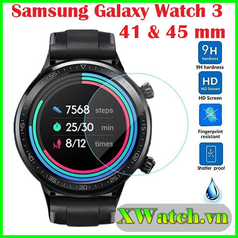 Cường lực Samsung Watch 3 41mm 45mm chính hãng SIKAI