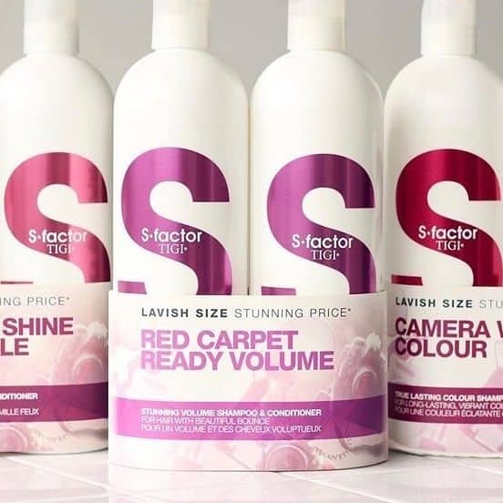 [CHÍNH HÃNG] Cặp gội xả tigi trắng Red Carpet Ready Volume 750ml giúp dưỡng ẩm, làm bồng tóc