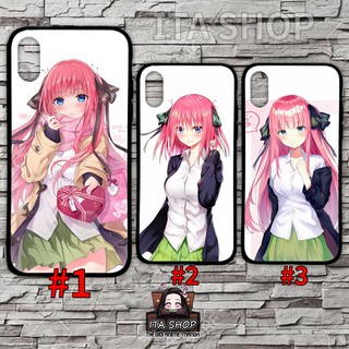 Ốp lưng Nino Nakano - Ốp Anime I.phone 5s 6 6s 6s+ 7+ 8+ X Xs Xr 11 11 pro max 12 12 pro max 13 13 pro 13 pro max