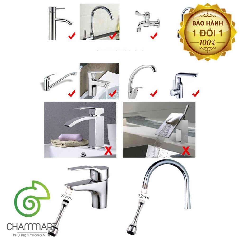 Đầu vòi xịt nước tăng áp Free ship Đầu vòi chậu rửa bát dễ dàng lắp đặt - Có hướng dẫn lắp đặt