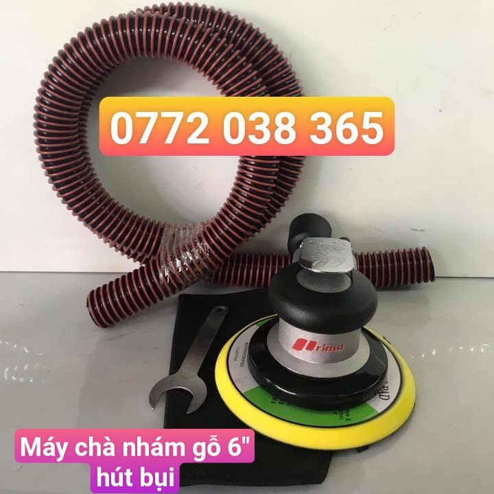 Máy chà nhám gỗ Prima cốt thép 5" , 6 " chính hãng