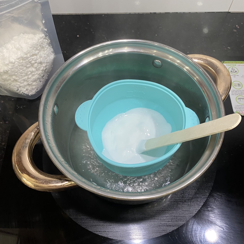 [Sáp vụn nấu siêu nhanh]  100G Sáp wax lông cao cấp siêu bám lông Tặng que gỗ