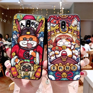 Ốp lưng điện thoại Oppo A5s - A7  - A12 - F9 - Realme 2 pro, ốp lưng in hình mèo thần tài siêu đẹp