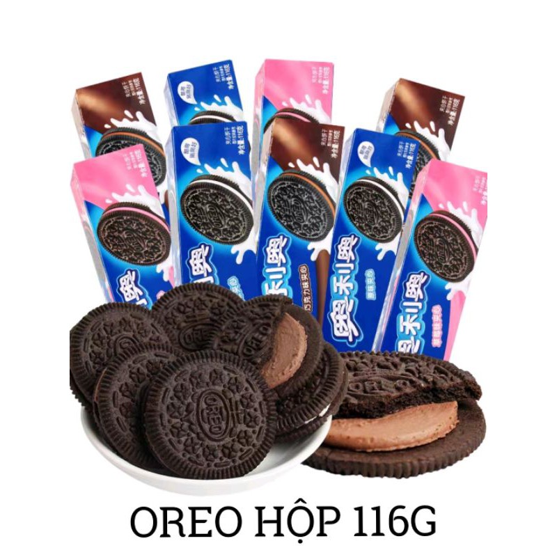 BÁNH OREO NHÂN KEM NHIỀU VỊ