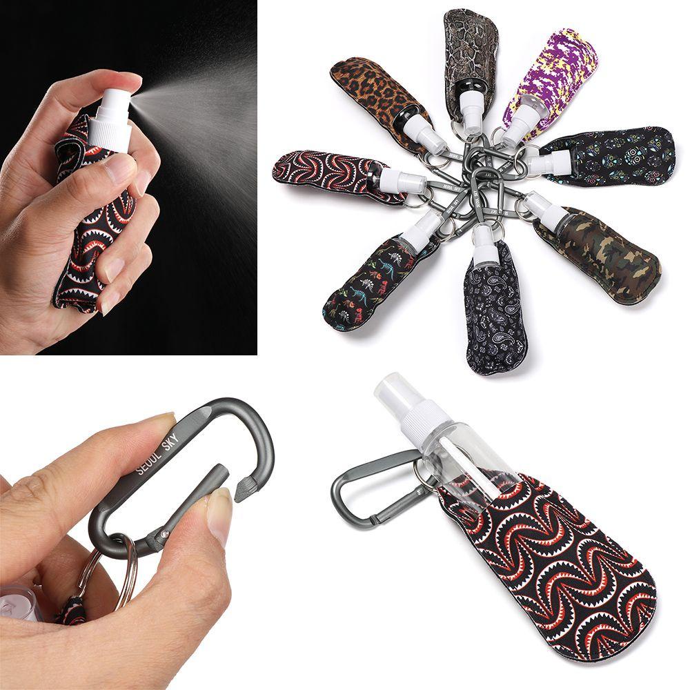 UUMIR Giá Đỡ Chai Nước Rửa Tay Kèm Móc Khóa Tiện Dụng