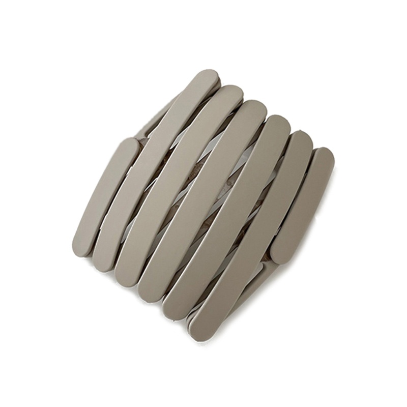 Băng Đô Cài Tóc Bằng Nhựa Acrylic Chống Trượt Có Thể Gập Lại