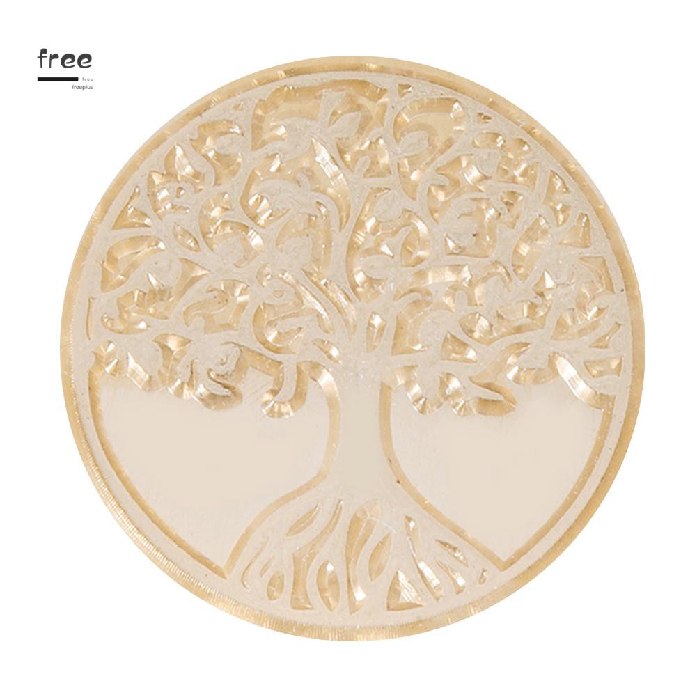 Đầu con dấu đóng sáp niêm phong bằng đồng mạ vàng phong cách cổ điển tiện dụng | BigBuy360 - bigbuy360.vn