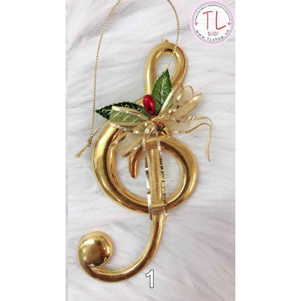 PHỤ KIỆN TRANG TRÍ - TRANG TRÍ NOEL – NỐT NHẠC TRANG TRÍ GIÁNG SINH