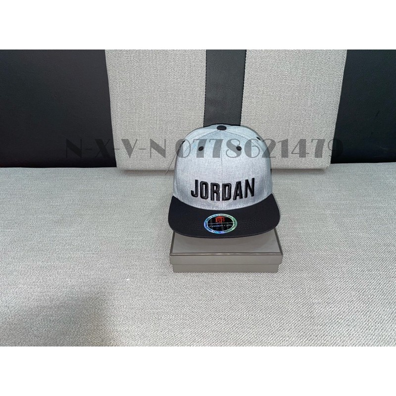 Nón kết HipHop Snapback vá Thêu Jodan + đầu trâu bull thời trang nam