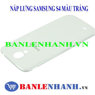 Nắp lưng samsung s4 màu trắng