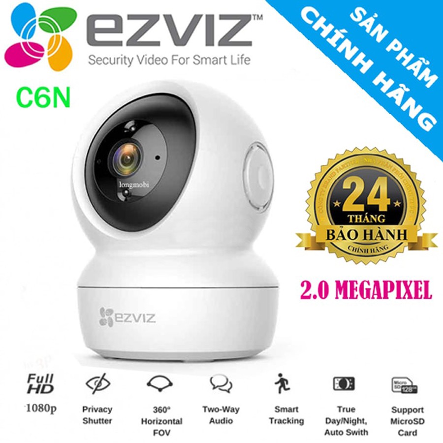 [Video Lắp Đặt] Camera Wifi Ezviz C6N 1080P Hàng Chính Hãng