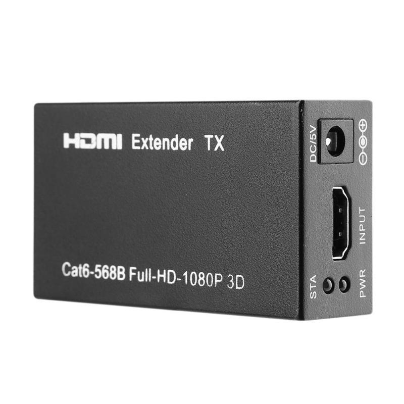 Nhà máy bán buôn HDMI Extender HDMI chuyển 60 m 60m RJ45 tín hiệu cáp đơn khuếch đại mở rộng