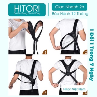 Đai chống gù lưng cho nam nữ [Tặng kèm 2 tấm trợ lực]