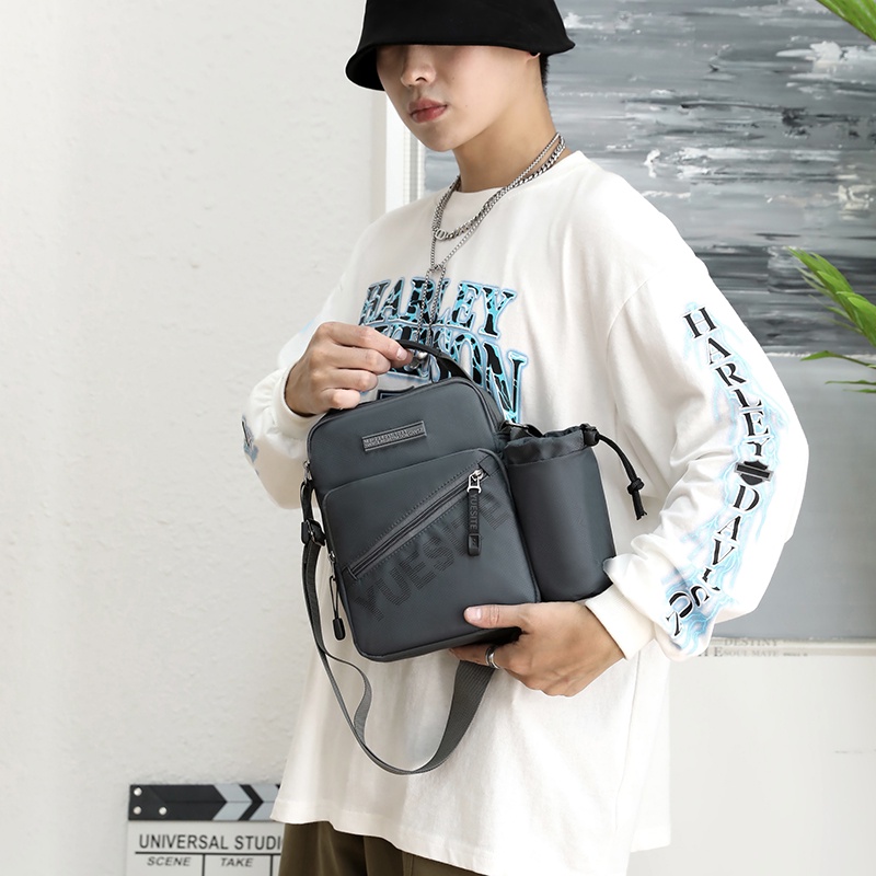 Túi Xách Vải Nylon Sức Chứa Lớn Thời Trang Tiện Dụng Cho Nam