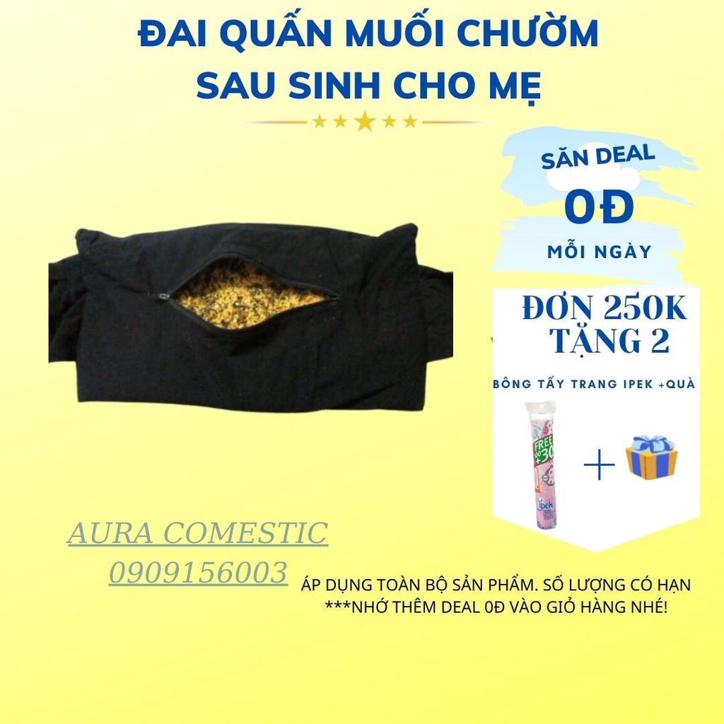 Đai Quấn Muối Chườm Sau Sinh Cho Mẹ