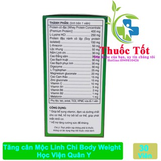 Tăng Cân Mộc Linh Chi HVQY