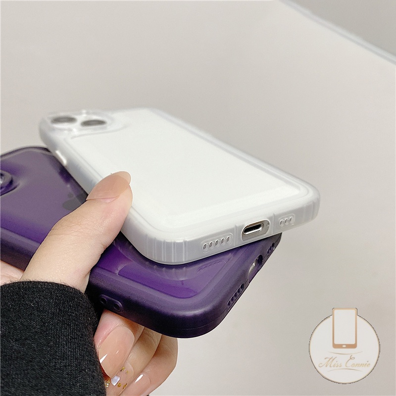 Ốp Điện Thoại TPU Mềm Trong Suốt Màu Trơn Có Túi Khí Cho IPhone 13 Pro Max XR 12 Pro Max X XS Max 11 Pro Max