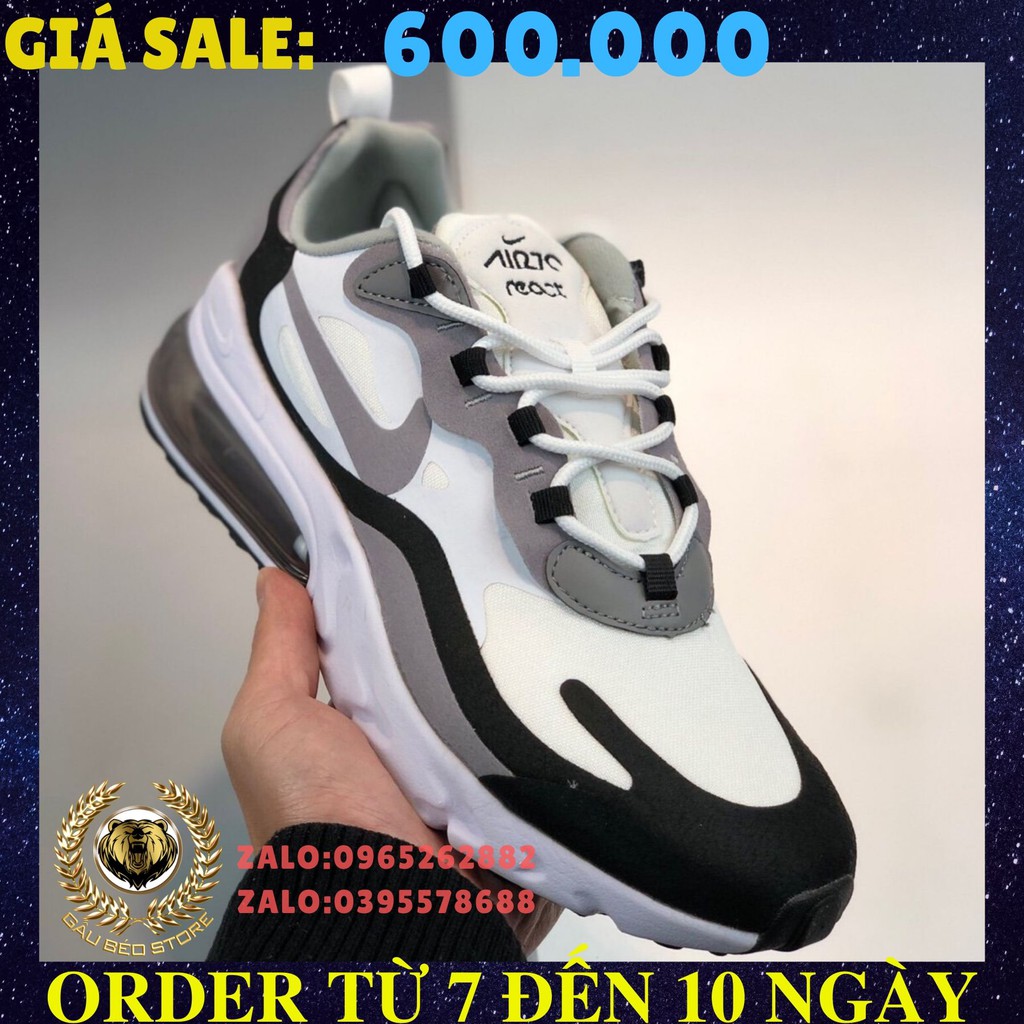 📦 FULLBOX 🌐 ORDER  🎀 SALE 50% 🎀 💯 ẢNH THẬT 🏷 Nike Air Max 270 React GS 🏷 👟 GIÀY NAM NỮ 👟