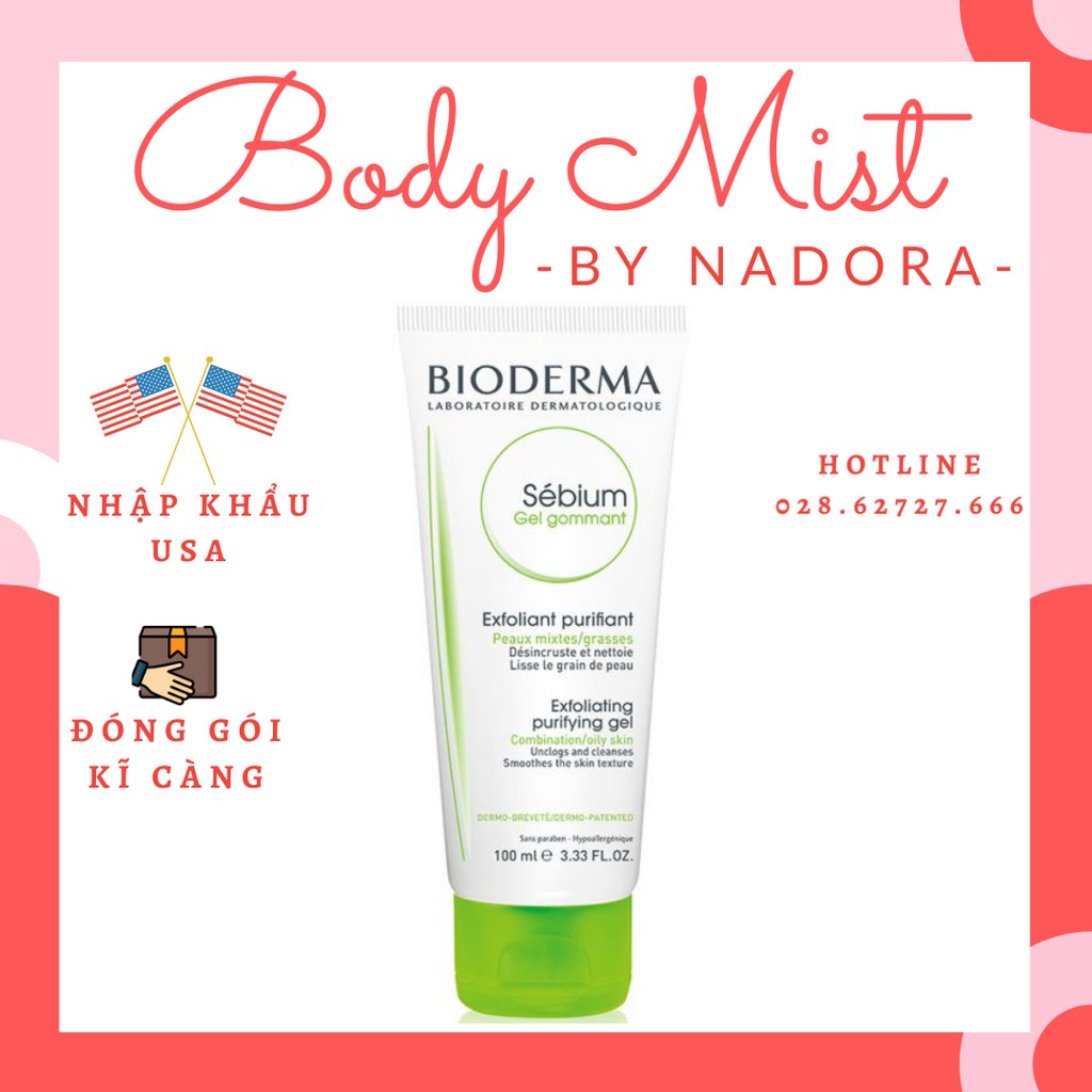 Tẩy Tế Bào Chết Bioderma Sébium Gel Gommant (100ml)